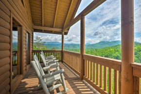 Private Cabin with Tree Top Mtn Views Pets Welcome